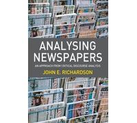 John Richardson Analysing Newspapers (Tascabile)