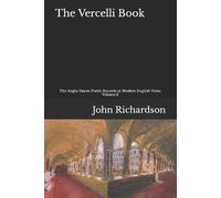 John Richardson The Vercelli Book (Tascabile)