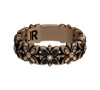 John Richmond - Anello con Motivo Floreale - - Accessories - Donna - Marrone - ONE SIZE