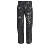 John Richmond - Applied Graphic Pantaloni - - Trousers - Uomo - Nero - W37