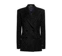 John Richmond - Blazer doppiopetto con motivo geometrico - - Jackets - Donna - Nero - XS