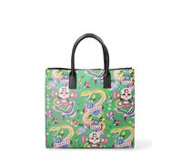 John Richmond Borsa a Mano Pelle Vera Nera Elegante Donna 34x32x12,5 cm con Tracolla Regolabile