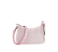 Richmond Borsa da donna rosa con manico tracolla e ciondolo lettering logo UNI