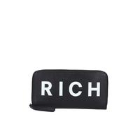 John Richmond BORSA DONNA RWA24108PFHLL BLACK WHT WALLET ULDO Nero Taglia Unica