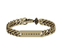 John Richmond - Bracciale a catena con piastrina John Richmond - - Accessories - Donna - Giallo - ONE SIZE