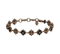 John Richmond, ,Accessories ,Donna ,Grigio ,ONE SIZE Bracciale con Motivi Floreali JR