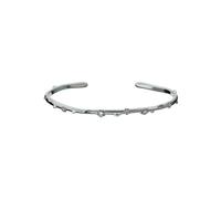 John Richmond - Bracciale Rigido con Rose e Dettagli Scintillanti - - Accessories - Donna - Grigio - ONE SIZE