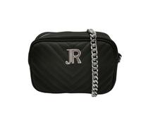 John Richmond Camera Bag Nera Argento Trapuntata da Donna