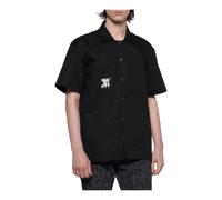 John Richmond - Camicia a Maniche Corte Stampata - - Shirts - Uomo - Nero - M