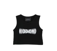 John Richmond canotta bambina Rotterdam con logo nero