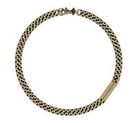John Richmond - Collana a catena con piastrina - - Accessories - Donna - Marrone - ONE SIZE