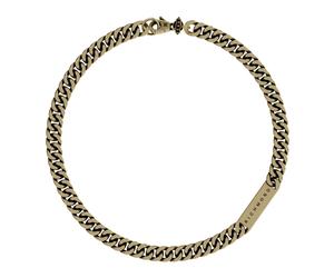 John Richmond - Collana a catena con piastrina John Richmond - -Accessories -Donna -Giallo -ONE SIZE