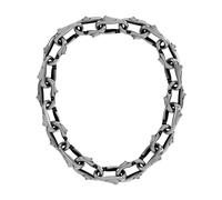John Richmond - Collana a catena con spine argento - -Accessories -Donna -Grigio -ONE SIZE