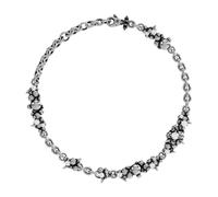 John Richmond - Collana con sfere punte e diamanti - -Accessories -Donna -Grigio -ONE SIZE