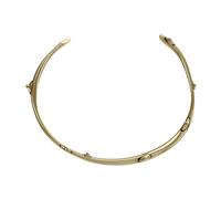 John Richmond - Collier rigido con spine oro - - Accessories - Donna - Giallo - ONE SIZE