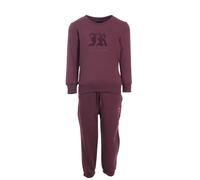 John Richmond completo bambina felpa e pantaloni viola 10a