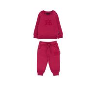 John Richmond completo neonata felpa e pantaloni fucsia 10a