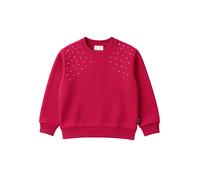 John Richmond felpa bambina Elomi con borchie fucsia