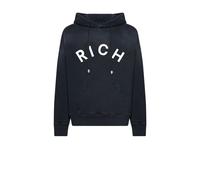 John Richmond - Felpa con cappuccio con logo - - Sweatshirts & Hoodies - Uomo - Nero - L