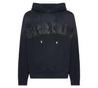 John Richmond - Felpa con cappuccio e logo frontale - - Sweatshirts & Hoodies - Uomo - Nero - L