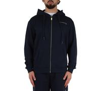 John Richmond felpa con zip e cappuccio Chioselia nero