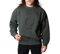 John Richmond felpa Juric con stampa logo verde