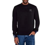 John Richmond felpa uomo Doros con logo nero XL