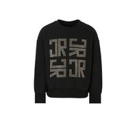 John Richmond felpa Welex con logo strass nero 10a