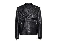 John Richmond - Giacca biker con zip asimmetrica - - Jackets - Uomo - Nero - S