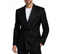 John Richmond giacca blazer doppiopetto Krylara nero