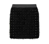 John Richmond - Gonna Mini con Lavorazione a Rete - - Skirts - Donna - Nero - M