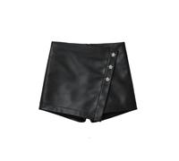 John Richmond gonna pantalone Andors in ecopelle nero 10a