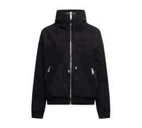John Richmond - Hooded Zip-Front Jacket - - Sweatshirts & Hoodies - Donna - Nero - XS