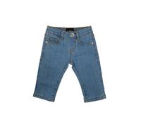 John Richmond jeans neonato con stampa logo lavaggio medio 24m