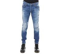 John Richmond Jeans Slim Fit con Lacerazioni UMA24203JE