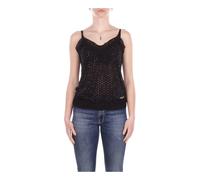 John Richmond - Log Laterale Top - - Tops - Donna - Nero - XL