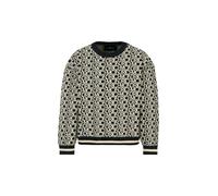 John Richmond maglia bambino Guillo in fantasia logata nero 10a
