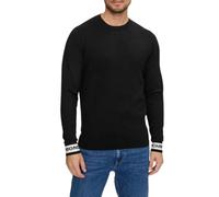 John Richmond maglia Catran con polsini logati nero XXL