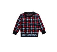 John Richmond maglia neonato in fantasia Pied de poule nero