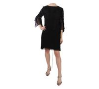 John Richmond - Mini abito a trapezio con maniche a 3/4 - - Dresses - Donna - Nero - M