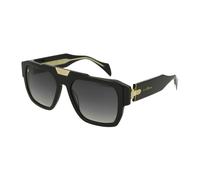 John Richmond - Occhiali da sole squadrati con dettagli dorati - - Accessories - Uomo - Nero - ONE SIZE
