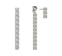 John Richmond - Orecchini Pendenti Lineari - - Accessories - Donna - Grigio - ONE SIZE