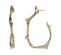 John Richmond - Orecchini rigidi con spine oro - - Accessories - Donna - Giallo - ONE SIZE