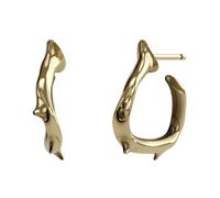 John Richmond - Orecchini rigidi con spine oro - - Accessories - Donna - Giallo - ONE SIZE