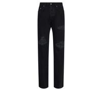 John Richmond - Pantaloni dal design essenziale con dettagli distressed discreti - - Jeans - Uomo - Nero - W35