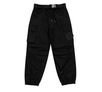 John Richmond pantaloni Matkovic con cintura nero 16a