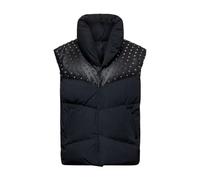 John Richmond - Piumino smanicato dal design lineare - - Jackets - Uomo - Nero - M