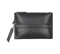 John Richmond - Pochette con Fascia Borchiata e Laccio da Polso - - Bags - Uomo - Nero - ONE SIZE
