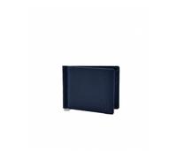 John Richmond - Portafoglio a Libro con Fermasoldi e Logo Impresso - - Accessories - Uomo - Blu - ONE SIZE