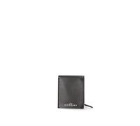 John Richmond Portafoglio da uomo 100% Vera Pelle. Prodotto artigianale. Prodotto Fashion JR-W163 Nero 9,5x11,5x2 cm